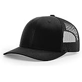 Richardson 112 Trucker Hat Top Selling Colors Snapback Cap One Size Fits Most Adults, Men, Women or Youth