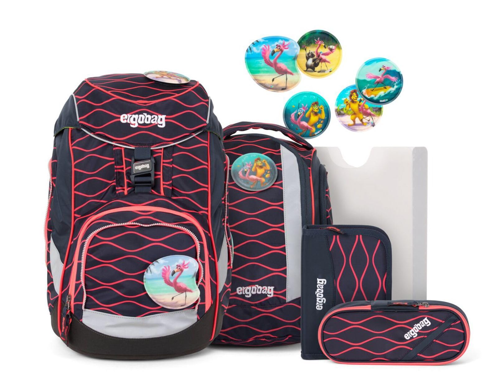 ergobag Pack of 6 Wave Riding Bear