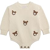 Mud Pie Unisex-Baby Mud Pie Baby Bear Sweater Bubble
