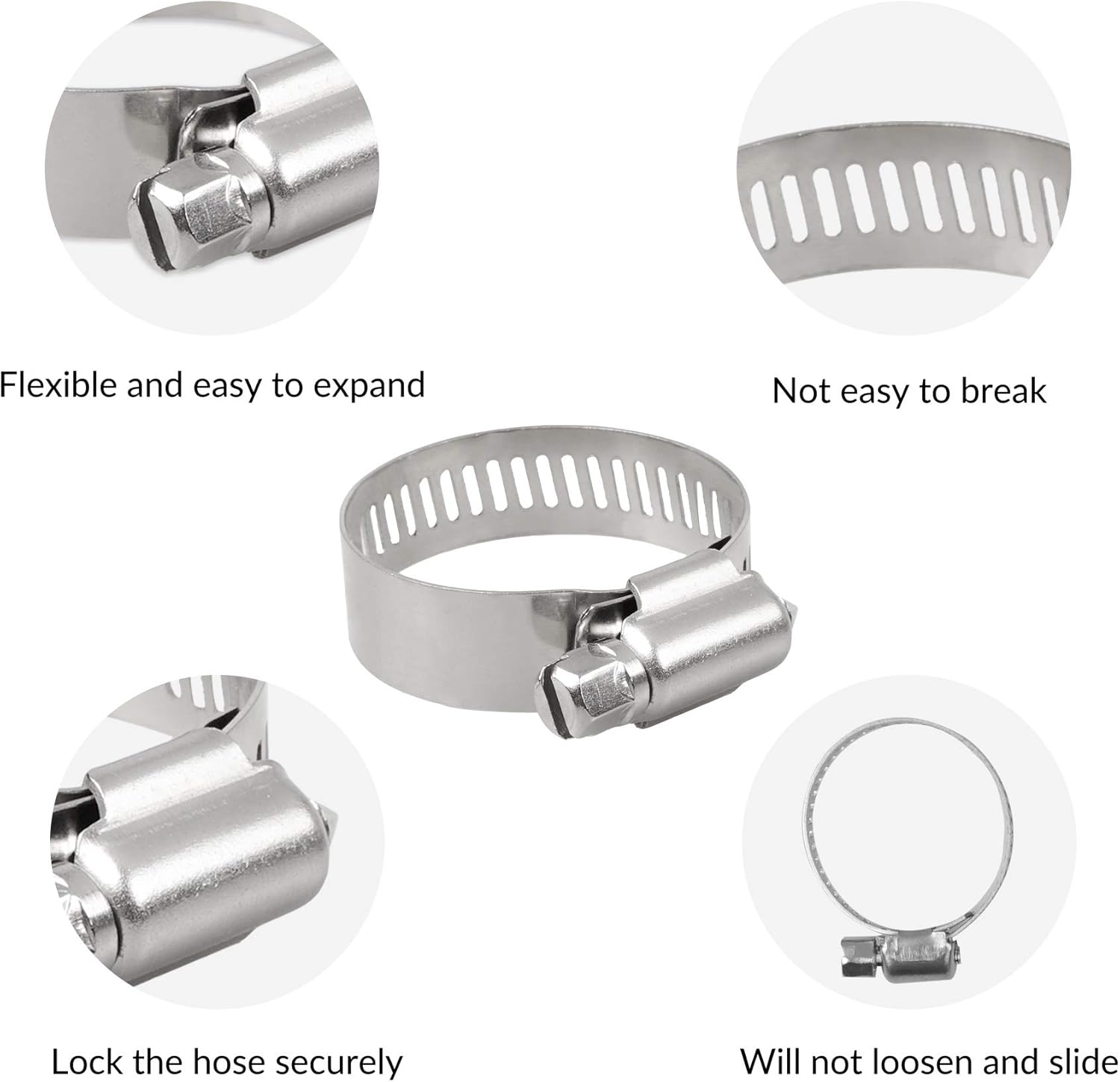 YEYIT 60 Pcs Hose Clips - Image 5