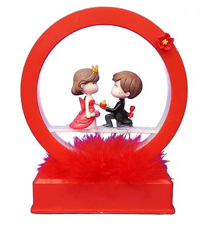 Buy Urvi Creation Battery Operated Couple Showpiece Best Valentines Day Gift For Girlfriend Boyfriend Wife Husband Online At Low Prices In India Amazon In