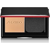 Shiseido Synchro Skin Self-Refreshing Custom Finish Powder Foundation - 24-Hour Sheer-to-Medium Buildable Coverage with Shine Control - Smudge Proof & Non-Comedogenic