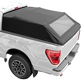 JOYTUTUS Foldable Truck Bed Soft Topper Compatible with F150 2015-2026 with 5.5ft Bed, Camper Shell Truck Top