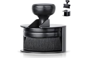 BABYSHEEP Car Tire Shine Applicator,Vegan Tire Shine Brush with Stand for Auto Detailing Cleaning Service (Black)