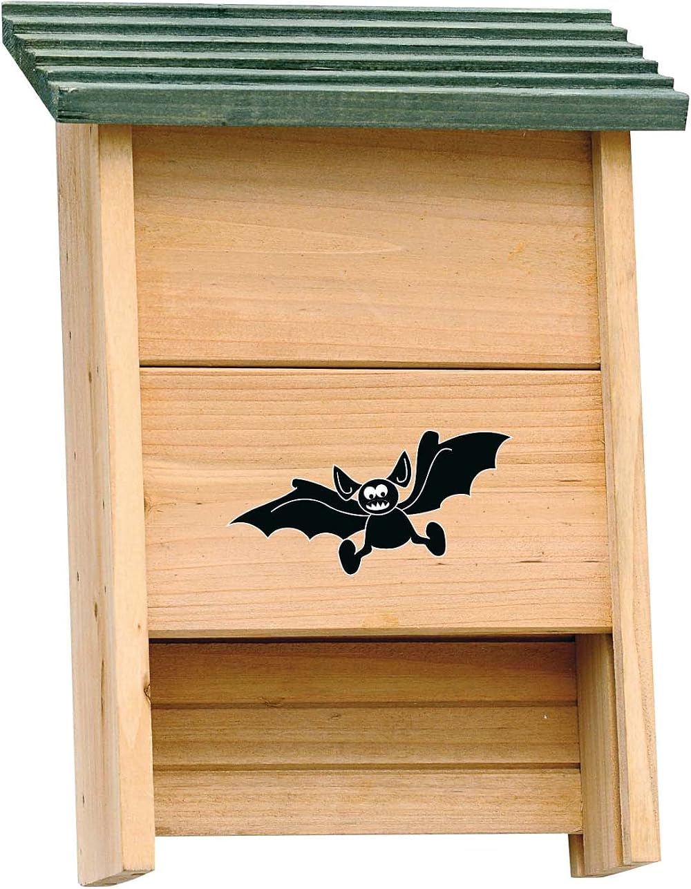 Verdemax 5743 Bat Box 9x23x33cm Pine Wood Grooved Interior for Bats