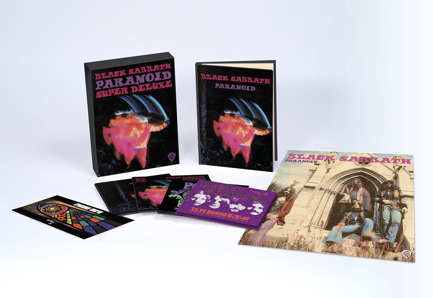 Black Sabbath: Paranoid (Deluxe Box)(4CD w/Book) Box set