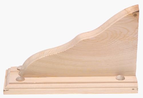 Shelf Bracket,6" Unfin Wood