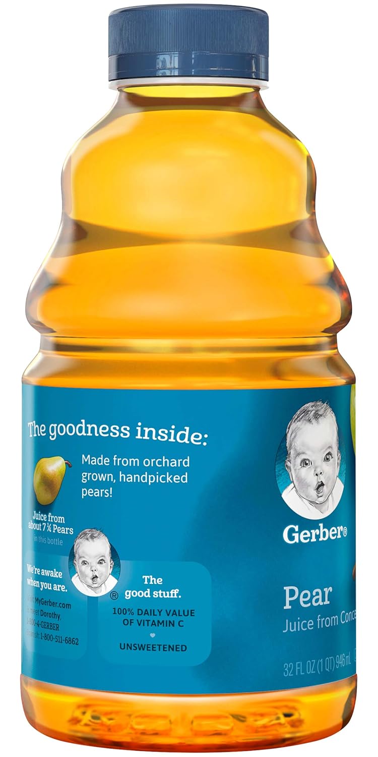gerber pear juice for infants