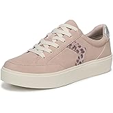Dr. Scholl's Women's Madison Lace Sneaker Rose Dust Pink Leopard 9.5 M