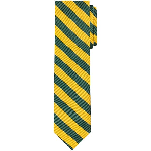 Retreez Dots & Check Pattern Men's Tie – Army Green, 100% Polyester, 58 Inches Long