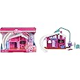 Barbie Mini Land Doll House Playsets with 1.5-Inch Doll, Furniture & Accessories (Styles May Vary)