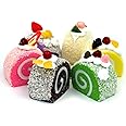 Nice purchase 6pcs Realistic Artificial Simulation Cake Dessert Mixed Fake Cake Food Model Home Staging Crafts Photography Props Fake Swiss Roll Kitchen Home Decoration Display