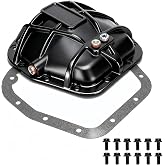 697-734 9.75" Rear Differential Cover with Gasket and 12*Screw Compatible with Ford F150 E150 Expedition Transit-150 Lincoln Mark LT,Navigator | 9.75" Ring Gear