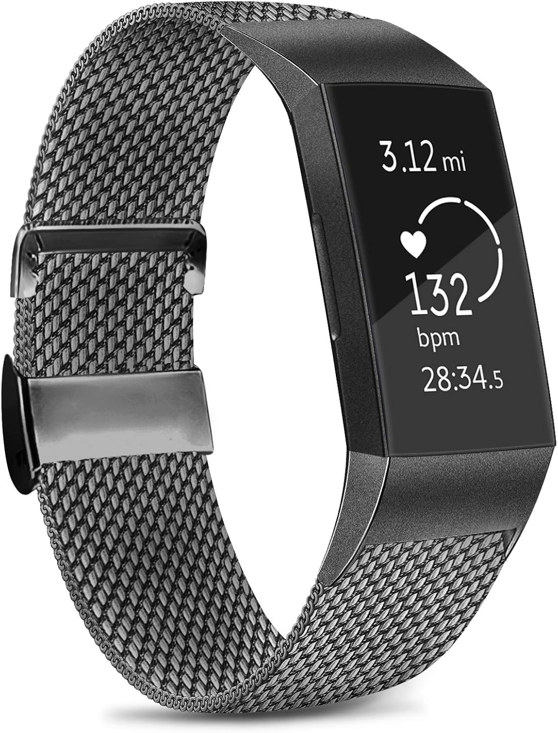 Amzpas Kompatible Für Fitbit Charge 3 Armband/Fitbit Charge 4 Armband