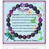 GIAYIER Dragonfly Bracelet for Women & Girls - Dragonfly Charm Jewelry Gift for Mom, Daughter, Wife, Granddaughter & Best Friends
