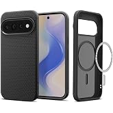 Spigen Liquid Air MagFit for Google Pixel 11 Pro Case, Matte Black | Qi2 Certified, Compatible with Pixelsnap, Non-slip grip,
