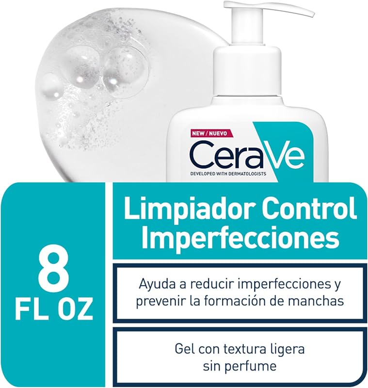 , Gel de Limpeza de Controlo de Imperfeições, Ácido Salicílico a 2%, 473 ml