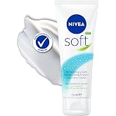 NIVEA Soft All-Purpose Moisturizing Cream (75 mL), Everyday Moisturizer and Hand Cream for Use After Hand Sanitizer or Hand Soap Light and Non-Greasy Formula
