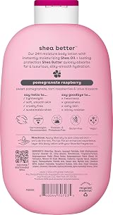 eos Shea Better 24H Moisture Body Lotion Pomegranate Raspberry 16 oz view 11