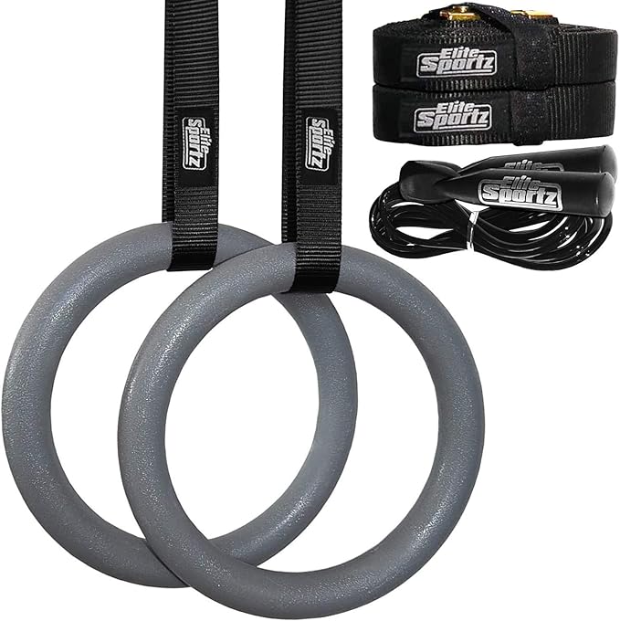 Elite Gymnastic Rings Our Suspension Trainer has Trustworthy Buckles