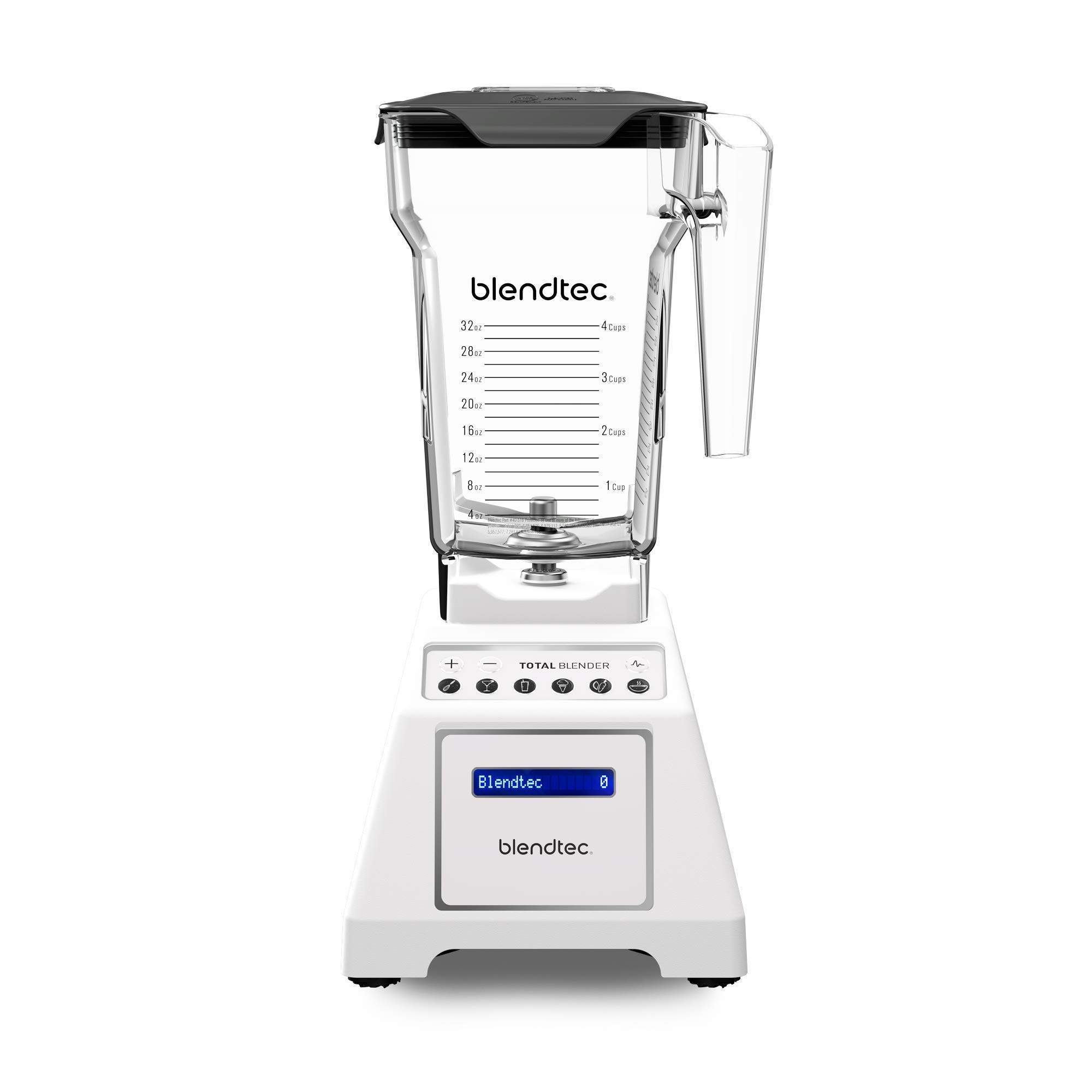 Blendtec Total Blender ホワイト Blendtec Total Classic Original Blender - FourSide Jar (75 oz