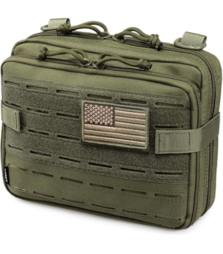 Yizelli Molle Utility-Tasche – Wasserdicht, Für Handy, Werkzeug, Medizinisches Zubehör, 6 Zoll