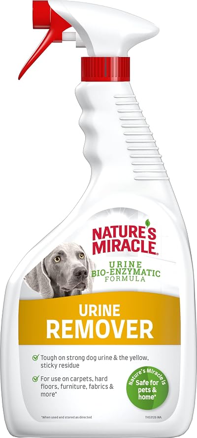 Nature's Miracle Dog Urine Stain & Odour Remover Bio-Enzymatic 946ml