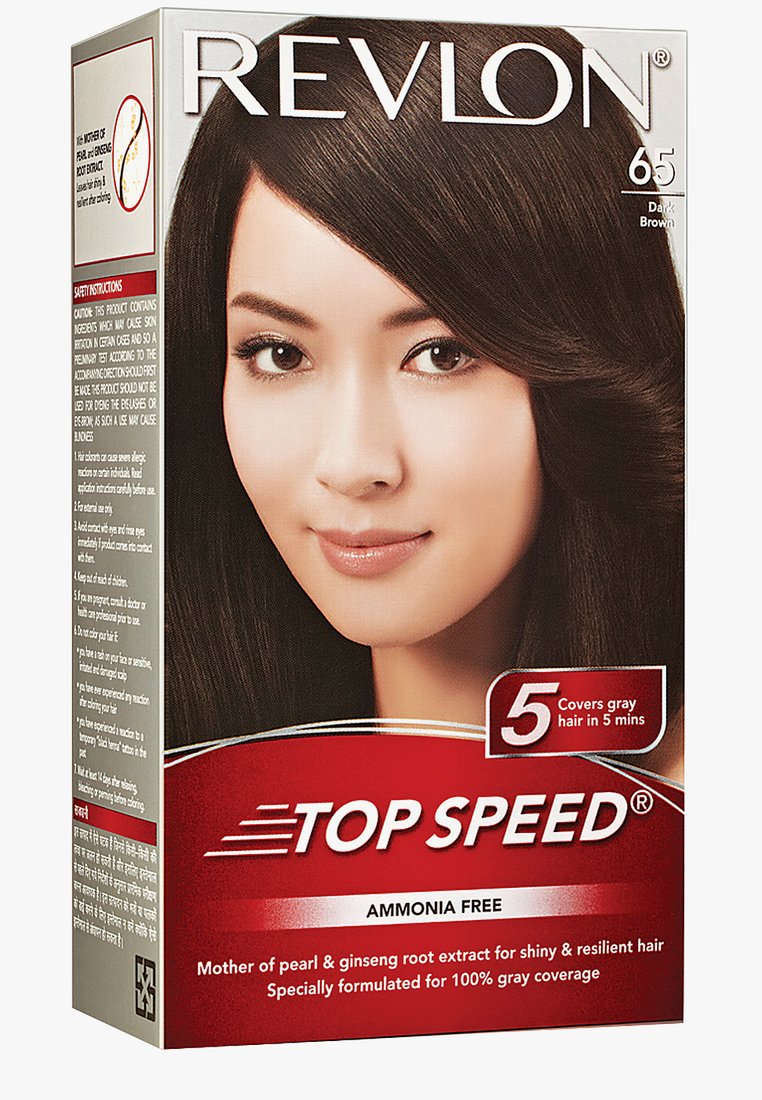 Buy Revlon Top Speed Hair Color Woman Natural Black 70 Online At