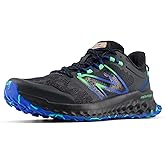 New Balance Men's Fresh Foam Garoé V1 Trail Running Shoe, Phantom/Blue Oasis/Lime Leaf, 7 M