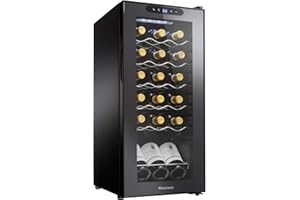 Wine Enthusiast 18-Bottle Single Zone Compressor Wine Cooler