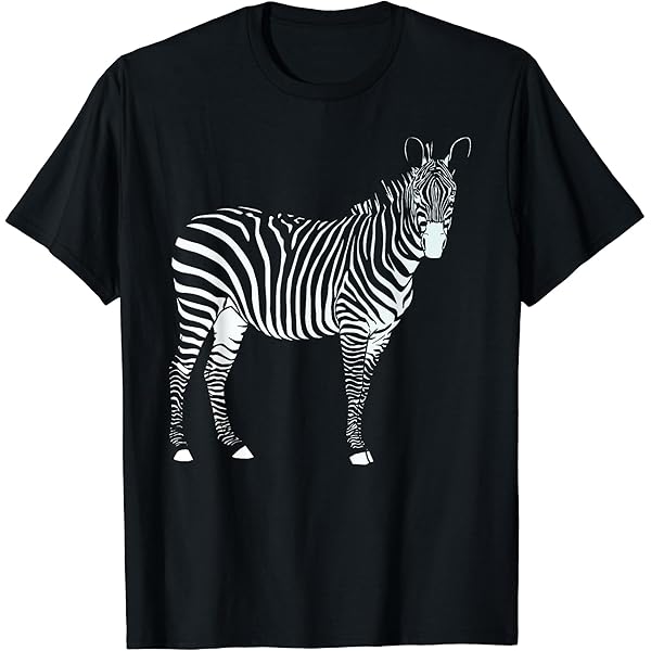 Amazon.com: Zebra T-Shirt : Clothing, Shoes & Jewelry