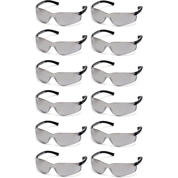 Amazon.com: Pyramex Ztek(R), Safety Glasses, Anti-Scratch, Silver