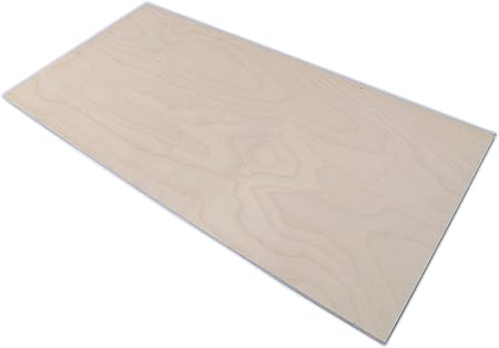 Trustleaf 6mm Birch Plywood Sheet 600x300x 6mm Laserable Low Fume E1 Glue Ply Pack Of 1 Amazon Co Uk Kitchen Home