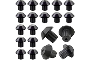 DARLINGAO 20 Pcs Stove Grate Rubber Feet Replacement for GE Hotpoint Kenmore, Burner Grate Rubber Feet, WB2K101 Rubber Feet, Stovetop Grate Feet, Stove Rack Rubber Feet, Replace WB02K0101 AP2622260 PS241358