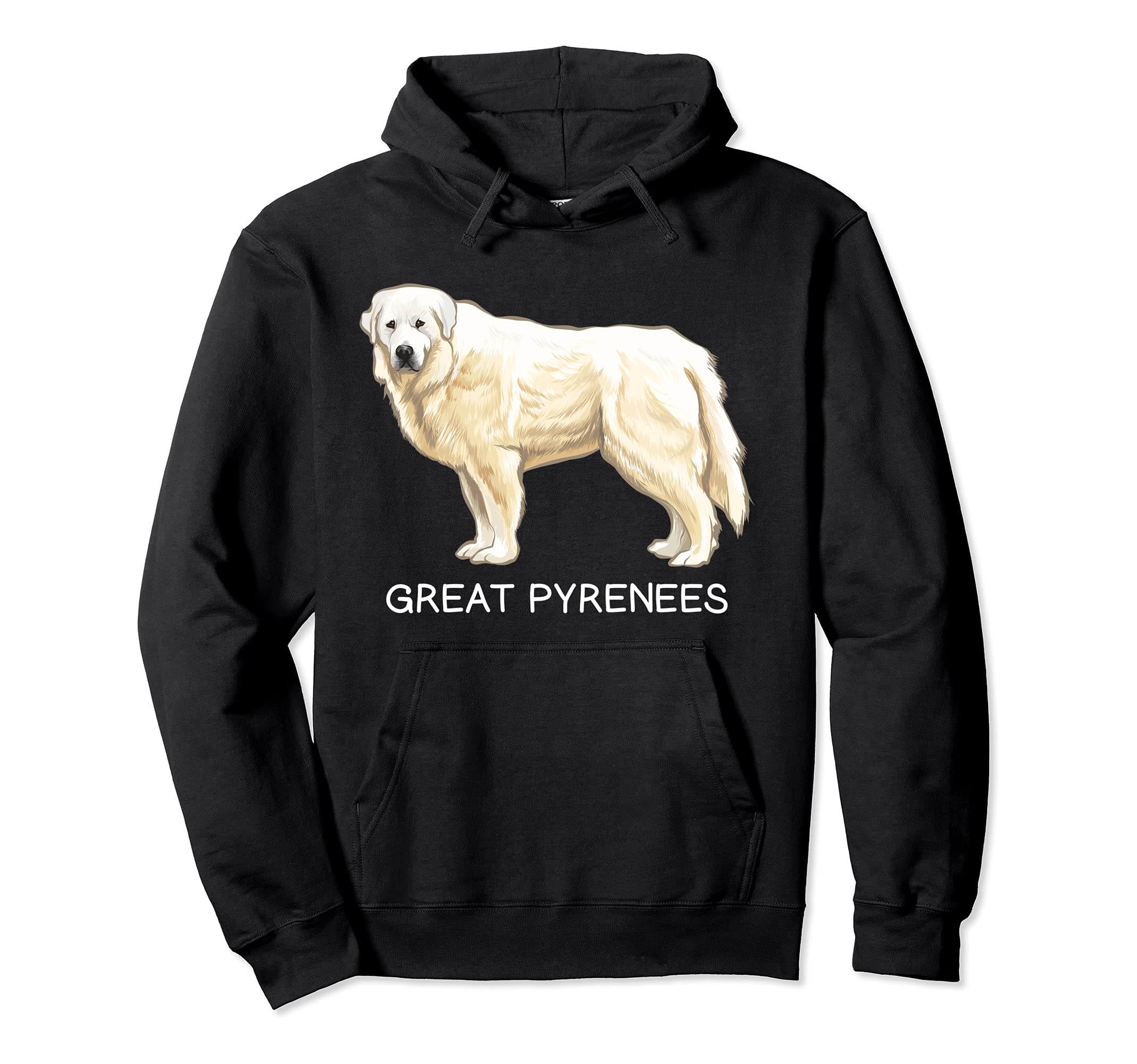 Great Pyrenee Crazy Dog Lover Pullover Hoodie