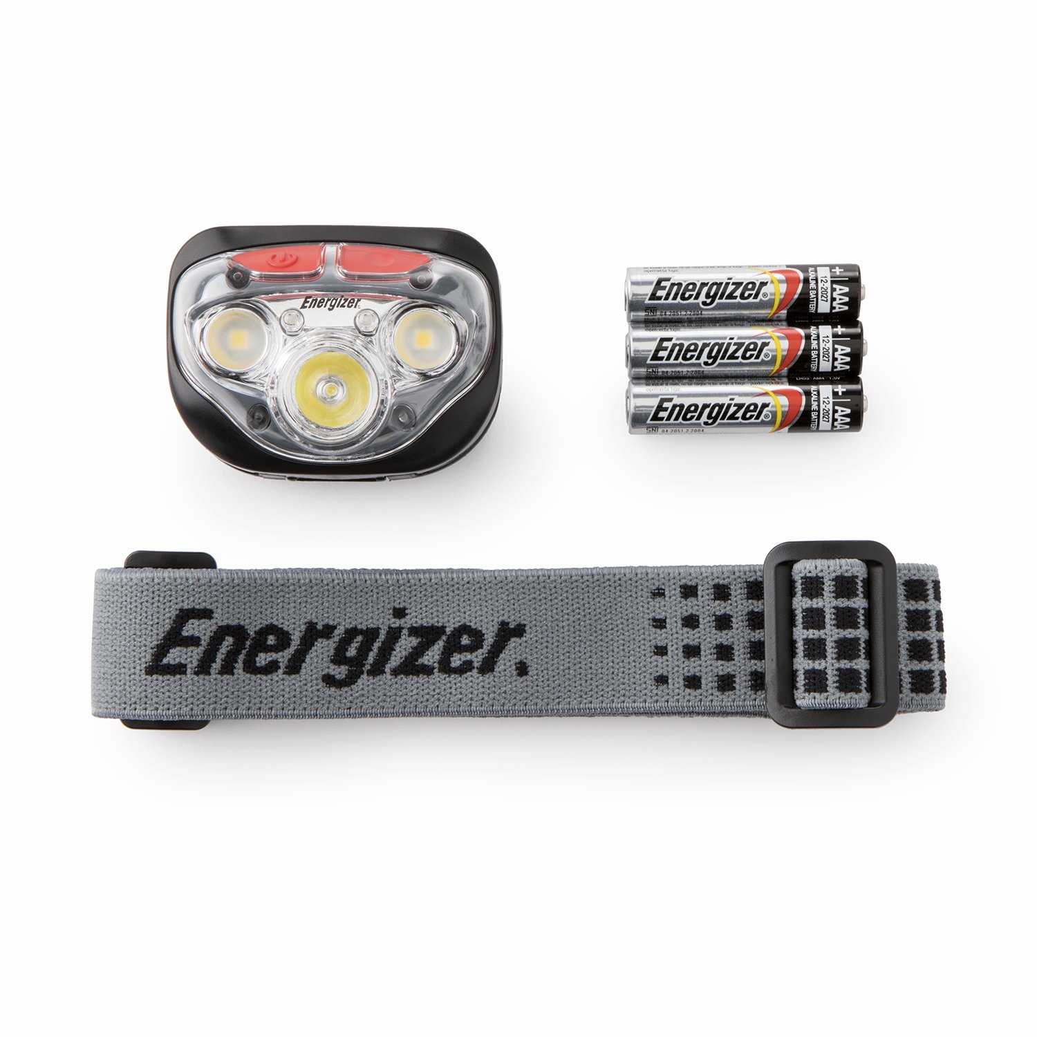 Energizer LED AAA Headlamp with Vision HD+ Optics, Zoomable Flashlight