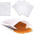 Wisesorb 20 Pack of Small Paper Bags, Zip Lock Storage Bags, Resealable Nonwoven Zip Bags, Breathable Small Paper Bags for Sm