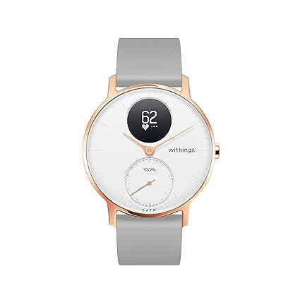 Amazon.com: Withings / Nokia | Steel HR Hybrid Smartwatch ...