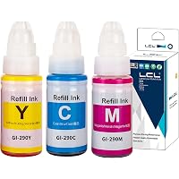 thumbnail image 2 of LCL GI-290 Yellow Ink Bottles 2-Pack - Compatible With Canon Megatank Printers 2 of 14