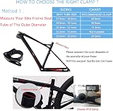 PLATT Bike Seat Post Clamp Aluminium Alloy Quick Release 28.6mm 31.8mm 34.9mm view 3