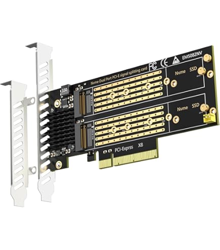 Amazon.com: ASUS Hyper M.2 x16 Gen5 Card (PCIe 5.0/4.0) Supports