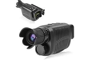 R7 Digital Night Vision Monocular, 1080p Night Vision Goggles, 984 FT Long Distance, 5X Digital Zoom Infrared Night Vision Sc