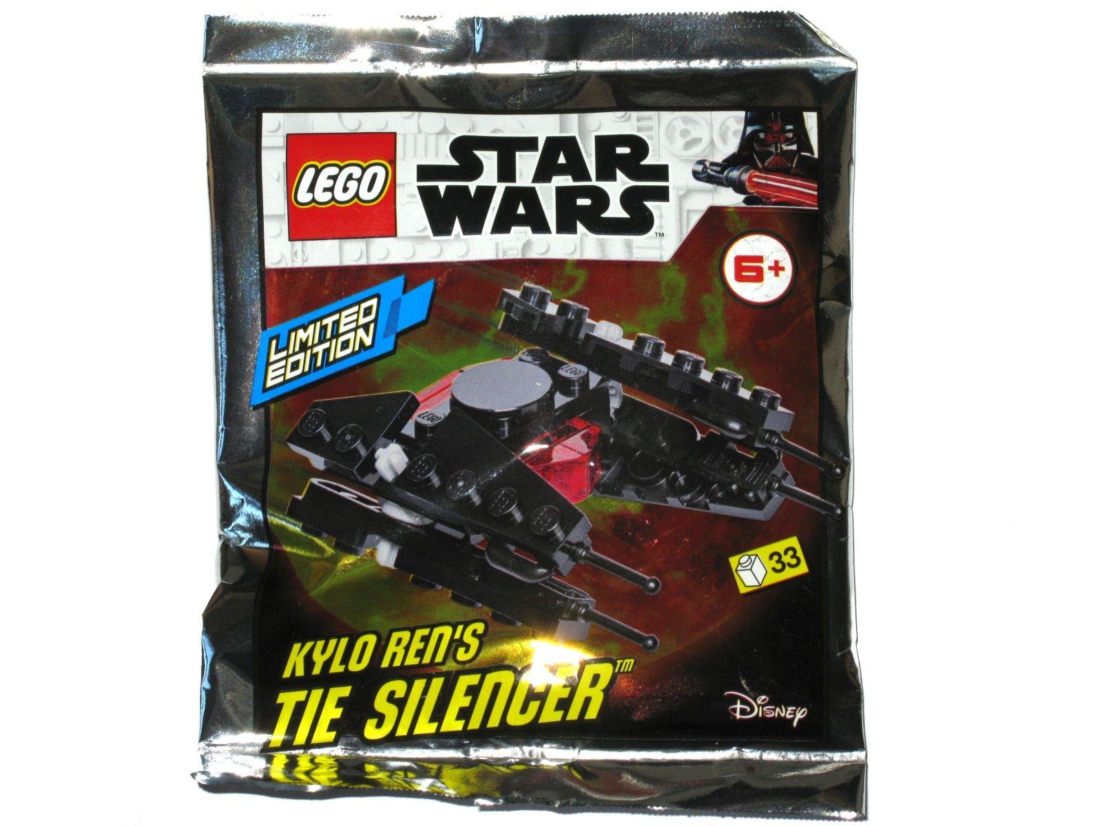 LEGO Star Wars Kylo Ren's Tie Silencer Foil Pack Set 911954 (Bagged)