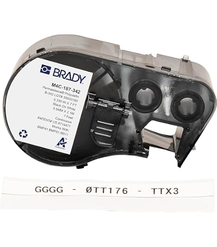 Amazon.com: Brady Authentic (M4C-187-342) PermaSleeve® Heat-Shrink
