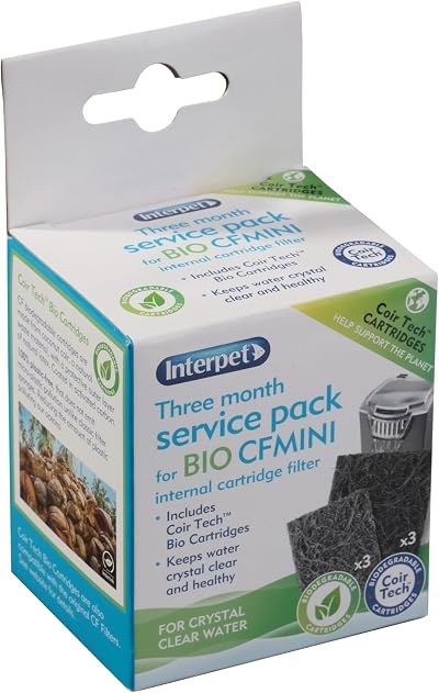 Interpet 3 Month Service Pack for CF Mini Internal Cartridge Filter