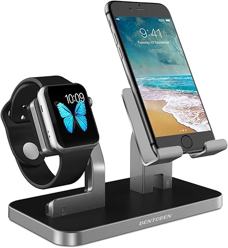 Bentoben Phone Stand Apple Watch Stand Charging Holder Docking