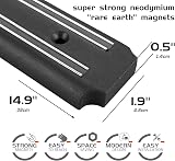 Tysonir Magnetic Knife Holder 15 Inch Wall Strip No Drill Eco-Friendly Plastic view 6