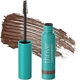 Thrive Causemetics Instant Brow Fix Semi-Permanent Eyebrow Gel, Waterproof Tinted Eye Brow Gel with Vitamin B5, Smudge-Proof, Vegan & Cruelty Free, April (Cool Brown)