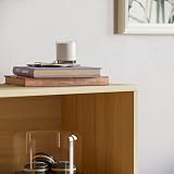 Vida Designs Cambridge 3 Tier Low Bookcase Oak Wood Shelving Unit view 5
