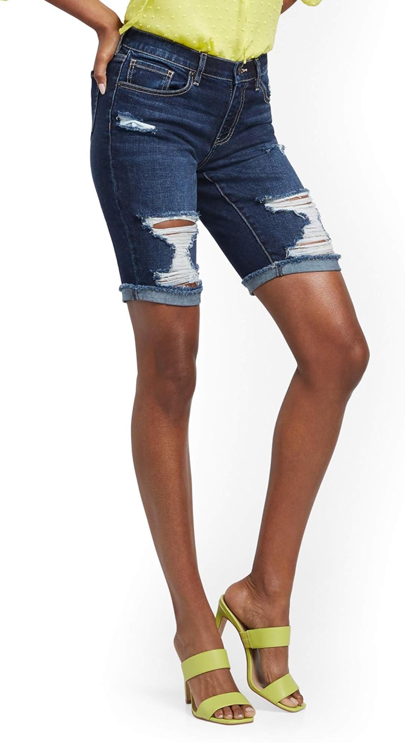 boyfriend bermuda shorts